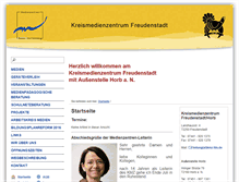 Tablet Screenshot of kmz-fds.de